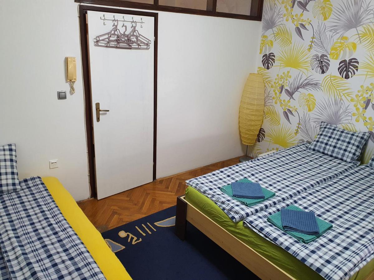 Apartman Yellow House Apartment โนวีซาด ภายนอก รูปภาพ